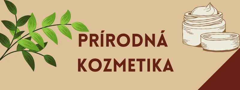 Prírodná kozmetika ilustračný obrázok