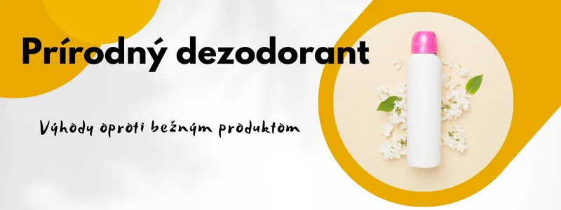 Dezodorant prírodný ilustračný obrázok k článku